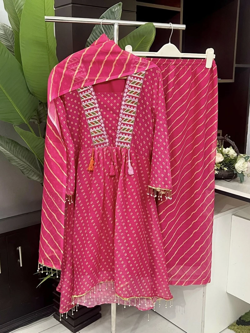 PK inspired 4pcs Dress Purple Pink